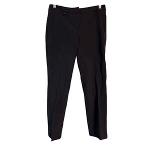 Adrianna Papell Black Bi‎ Stretch Kate Fit Career Pants, Size 6, Women's